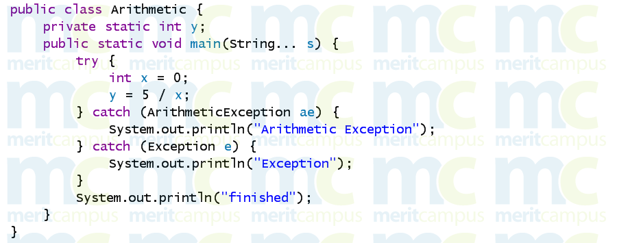 Arithmetic Exception in Java - Scaler Topics